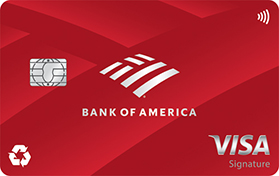 Bank of America customized cash rewards card